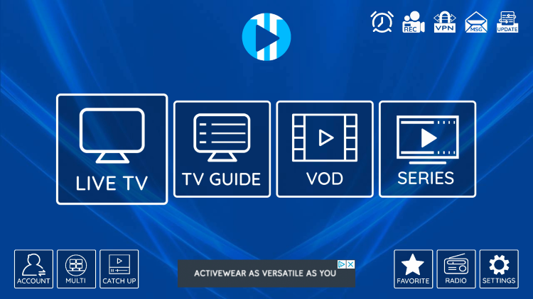 IPTV configuration on Firestick